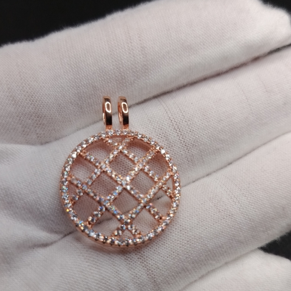 Elegant Rose Gold color Pendant